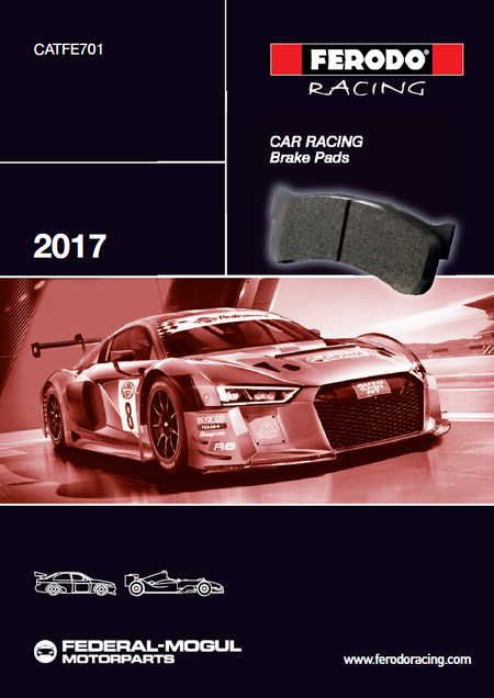 Nov katalog brzdovch destiek Ferodo Racing Cars 2017 - DS2500, DS3000, DS UNO, DS 1.11, 4003
